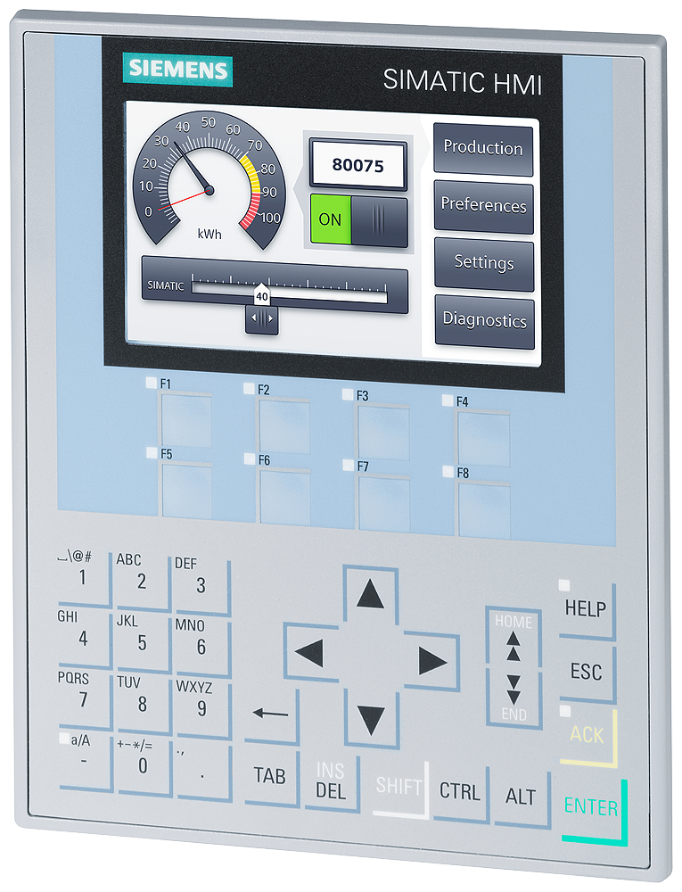 Siemens 6AV2124-1DC01-0AX0 SIMATIC HMI KP400 Comfort