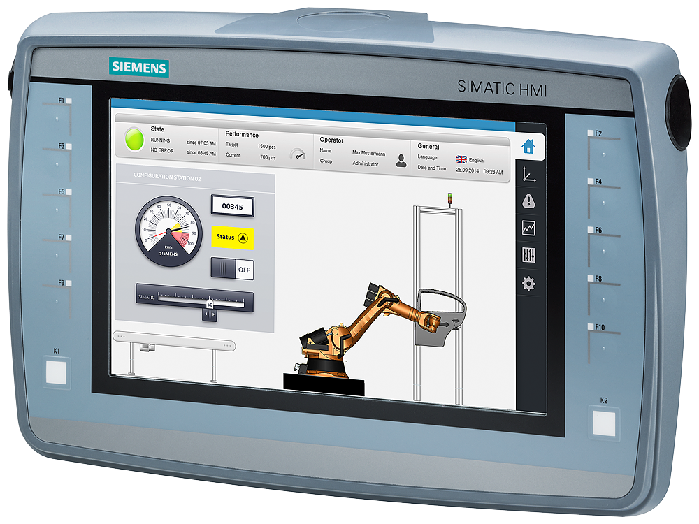 Siemens 6AV2125-2GB03-0AX0 SIMATIC HMI KTP700 Mobile Panel