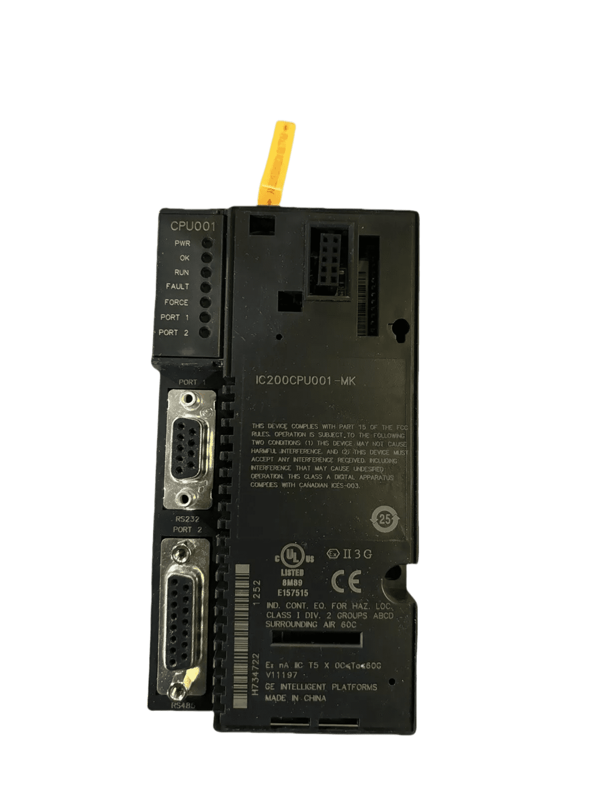 GE Fanuc Versamax IC200CPU001 CPU Module