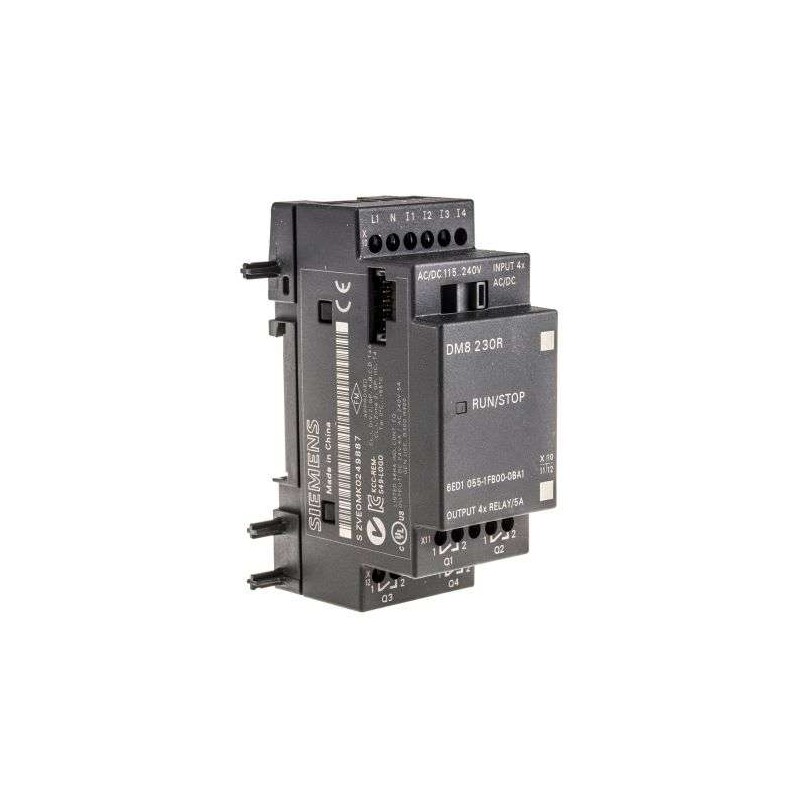 Siemens 6ED1055-1FB00-0BA1 LOGO! DM8 230R Expansion Module