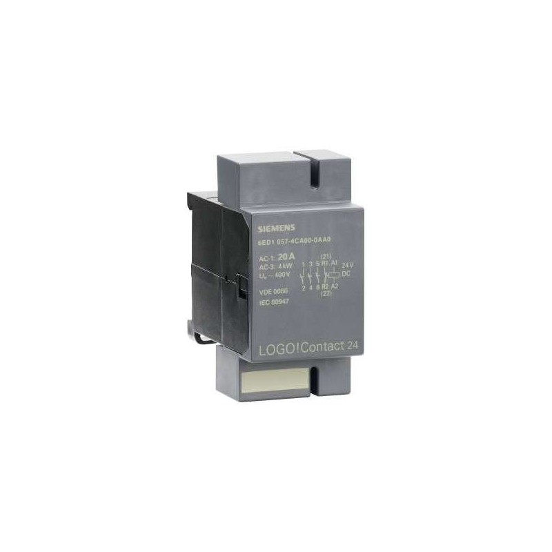 Siemens 6ED1057-4CA00-0AA0 LOGO! Contact 24 Switching Module