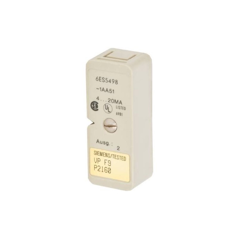 Siemens 6ES5498-1AA51 SIMATIC S5 Measuring Range Module