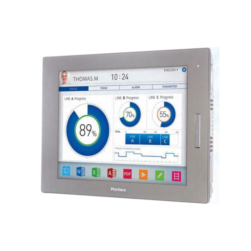 Pro-face PFXSP5700TPD SP5000 Series TFT Touch Screen HMI 15 Inch TFT LCD Display 1024x768