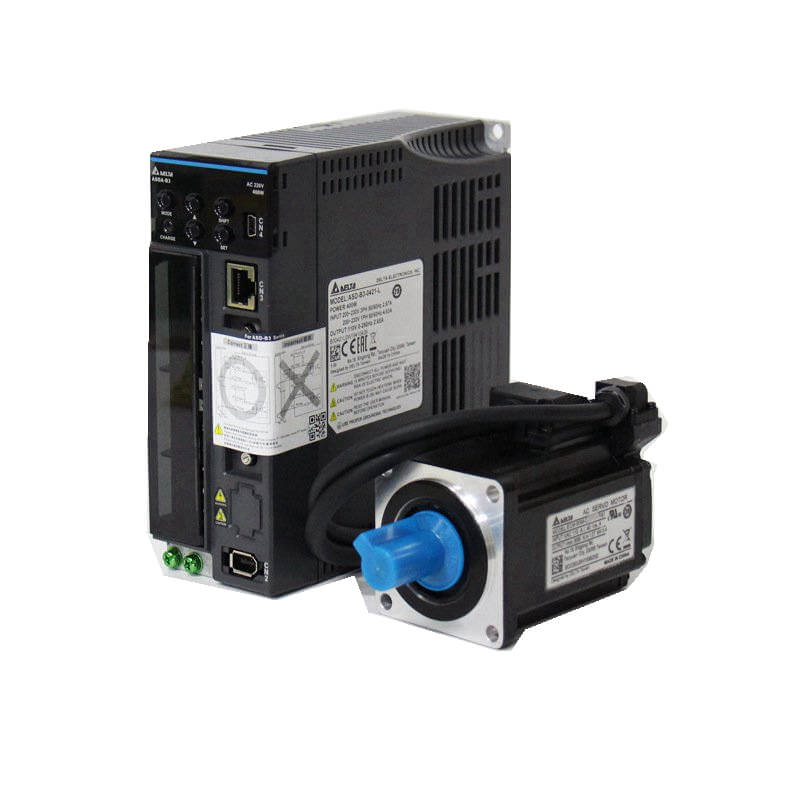 Delta ASDA-B3 Servo Drive and Motor Set 400W ASD-B3-0421-L+ECM-B3M-20604RS1