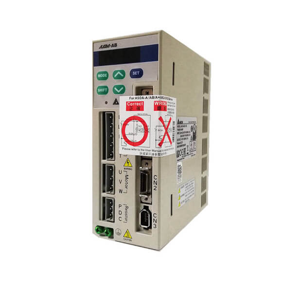 Delta ASDA-AB Servo Drive 400W ASD-A0411-AB