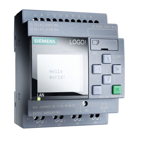Siemens LOGO! 12/24RCE Logic Module 6ED1052-1MD00-0BA8